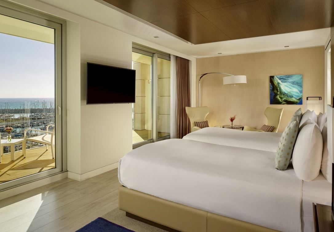 חדר דלקס נוף למרינה